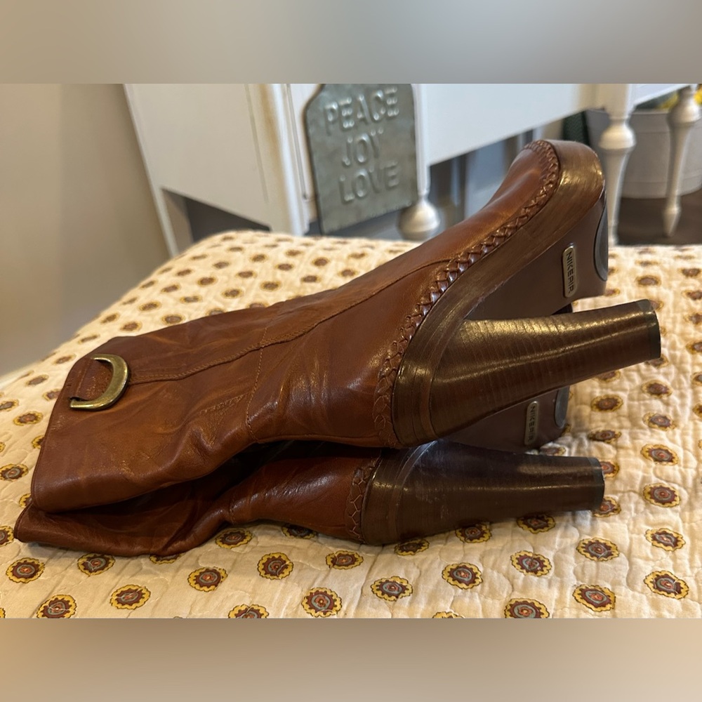 Cole Haan G Series Nike Air Leather Boots Size 8 - Picture 5 of 8